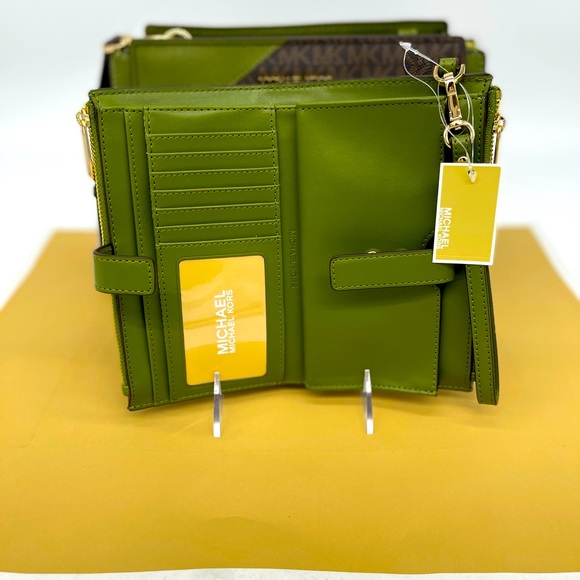 Michael Kors Hope Satchel & Double Zip Wallet - Picture 6 of 16